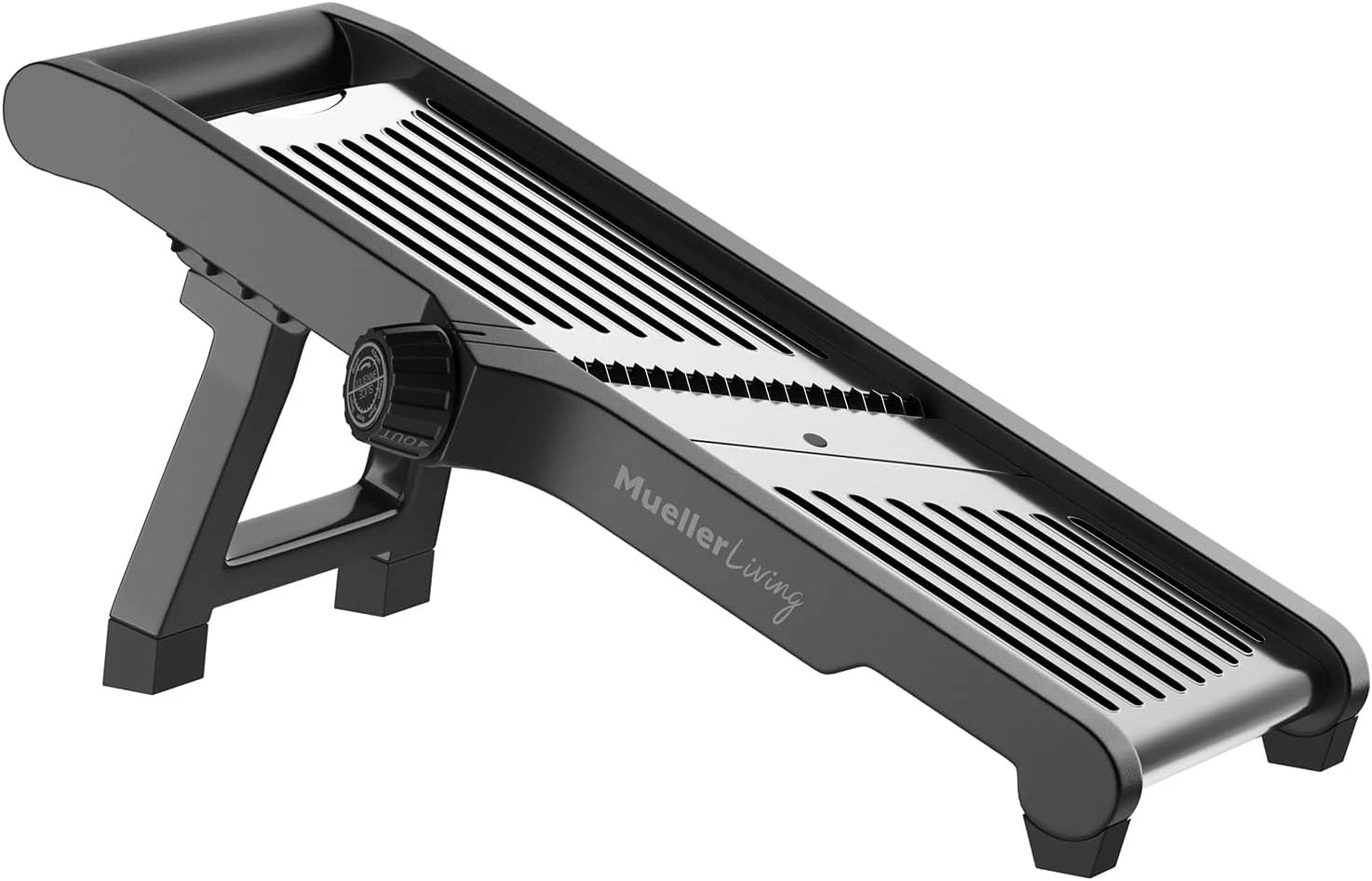 MuellerLiving Mandoline Slicer Kitchen Stainless Steel Slice/Julienne Vegetable