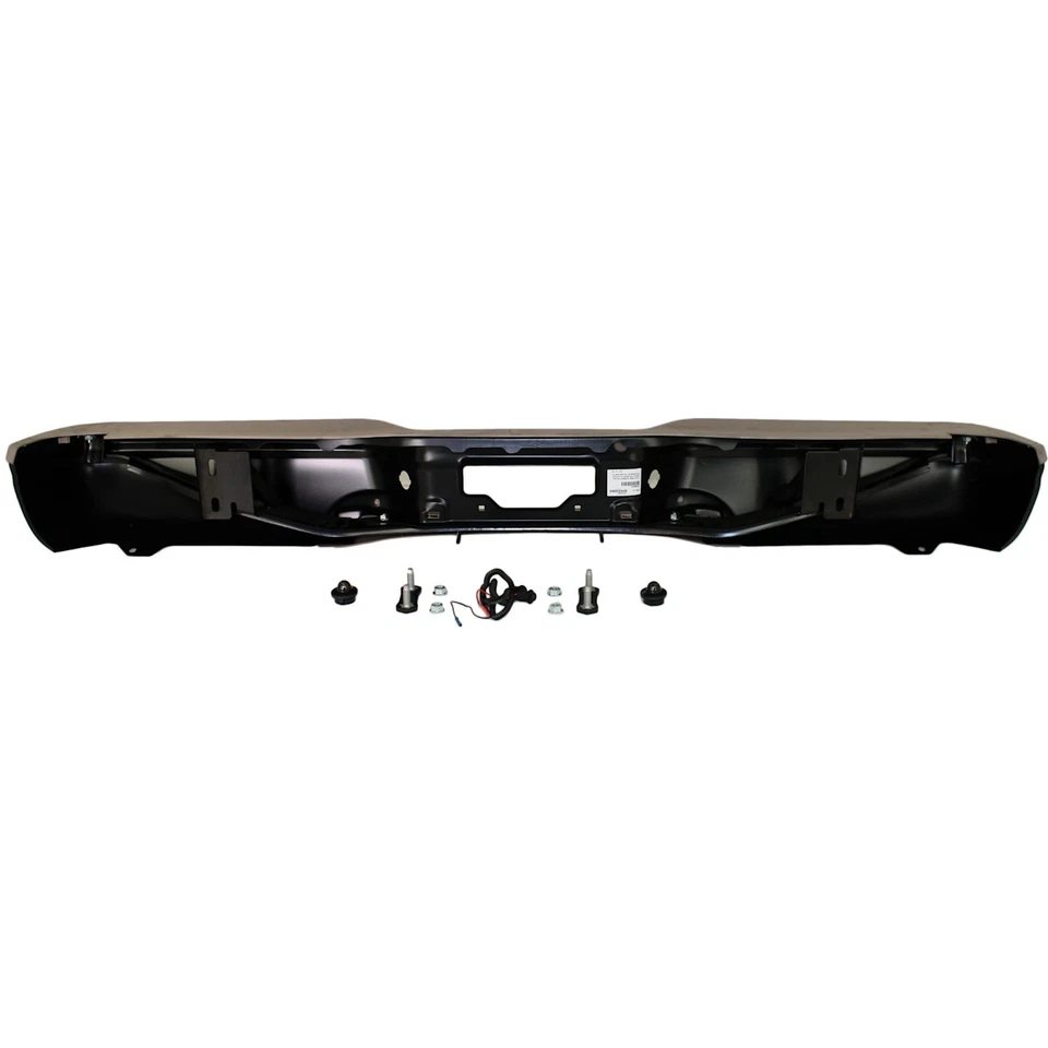 Fit for Ford Expedition 1997-2000 Rear Black w/ Tan PadsStep Bumper - Image 4 of 4