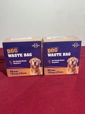  2 OdorSeal Dog Poop Bags for Dog Waste - 90 Bags - New Sealed. Lot of 2 Boxes.