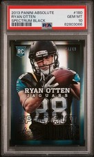 2013 PANINI ABSOLUTE SPCTRM BLACK #180 RYAN OTTEN 41/49 PSA 10