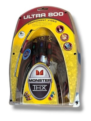 Monster Cable Ultra 800 4 Ft Component Video THX Certified New NIP