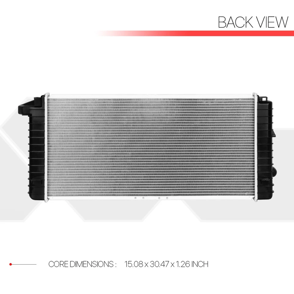 Repuesto radiador aluminio OE para 93-02 Allante/Deville/Eldorado 4,6 dpi-1482 Foto 3 de 4