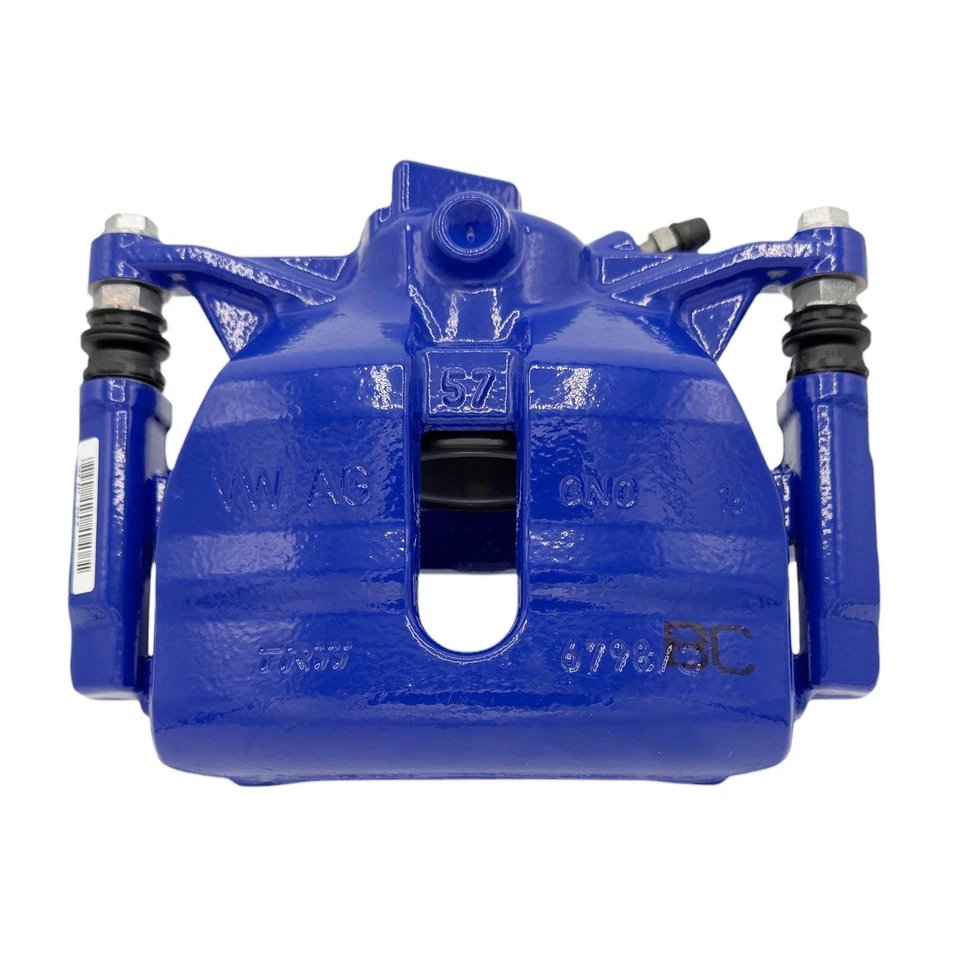 Satz Original VW Golf 7 Passat B8 Bremssattel vorn R+L mit Träger Blau 312mm NEU - Bild 3 von 4