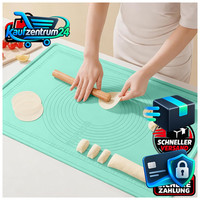 Backmatte Silikon Antihafte 70X50Cm Teigunterlage Ausrollmatte Wiederverwendbar