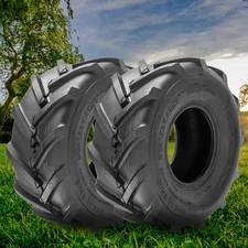 2 Packs 20x10-8 Lawn Mower Tires 4Ply 20x10x8 Garden Tractor 20x10.00-8 Tyres