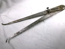 VINTAGE BROWN & SHARPE NO. 827 TRANSFER FIRM-JOINT INSIDE CALIPER - 16" SIZE