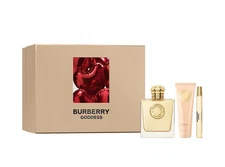 Burberry Goddess Eau De Parfum 3-Pcs Gift Set for Women/ New Box