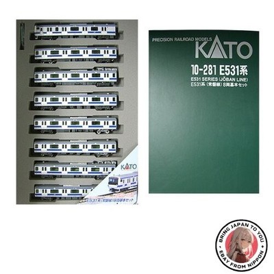 New KATO E531 Series Joban Line 8-Car Basic Set 10-281