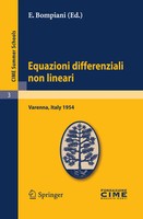 Equazioni Differenziali Non Lineari E. Bompiani Taschenbuch FranzöSisch 2011