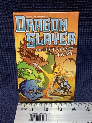 Dragon Slayer RPG Indie Dice Game with Twist Fantasy Knights Complete Free Ship