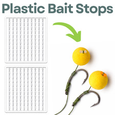 Bait Boilie Stops Hair Fishing Rigs Stop - Terminal Tackle Bead Stoppers  - UK