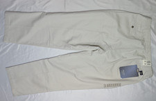 LEVIS DOCKERS PANT 38x30 CLASSIC KHAKI SIDE ELASTIC PLEATED VINTAGE USA NEW NWT