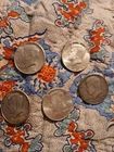 Lot of 5 Kenny Silver Half Dollars 1964! 1.085 Troy Ounce! Very Nice Coins!