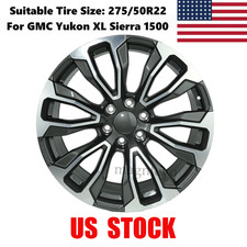For 2021-2024 Gmc Yukon Xl Denali Sierra 1500 22x9 Alloy Replacement Wheel Rim