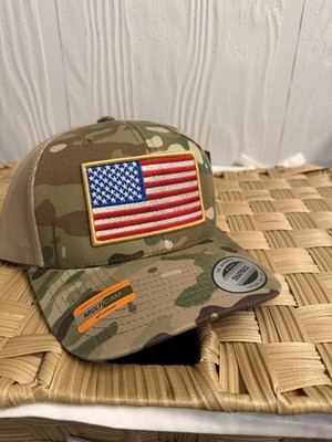 Gbrs Multi Cam American Flag Hat