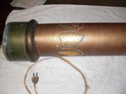 Antique lamp flower on glass design used — photo 4