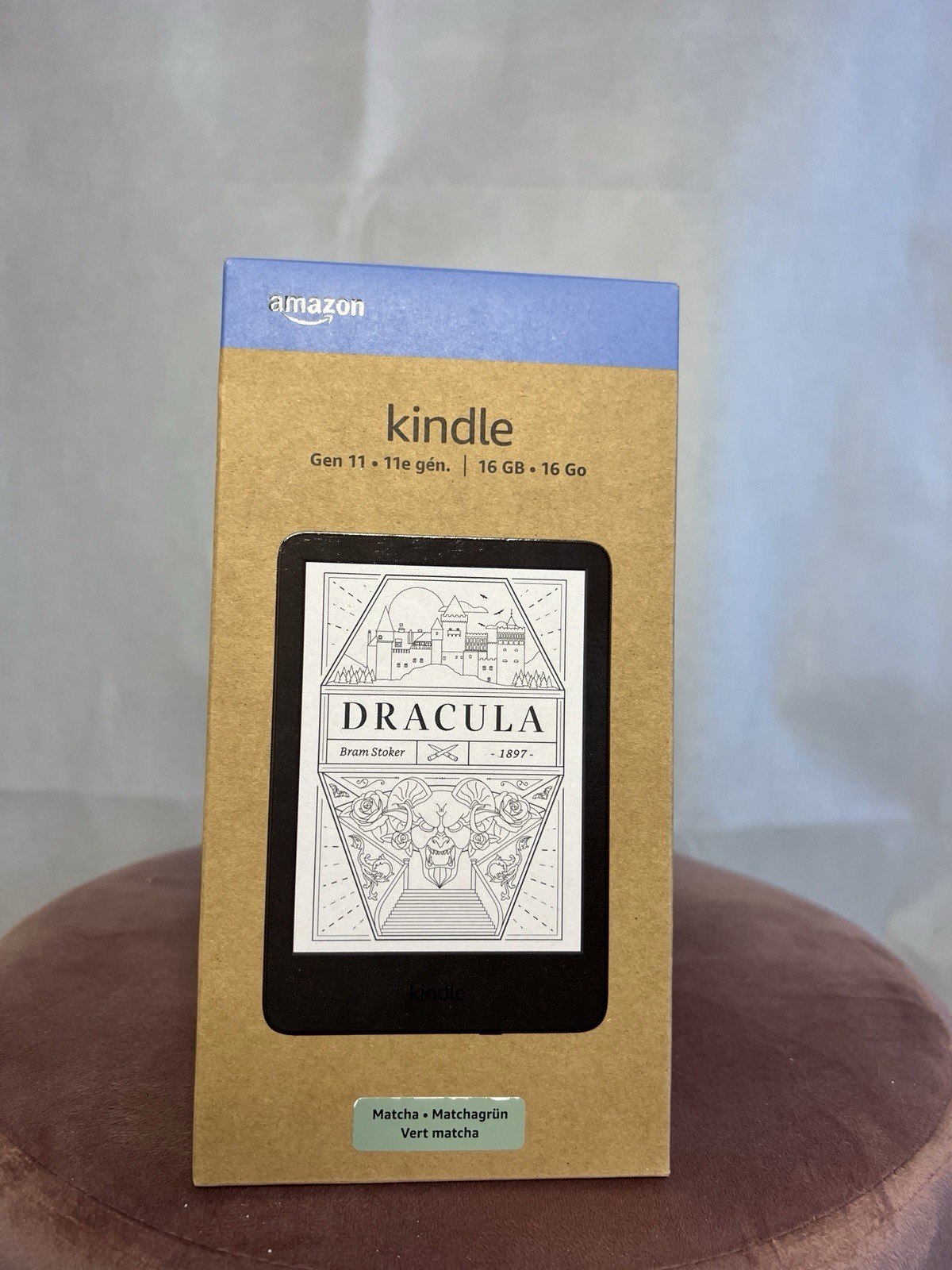 Amazon Kindle  16 GB with Ads Matcha Green eBook Reader eReader (Blocked)-image