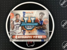 2025-26 Bowman Best University Basketball Hobby Box New Factory Sealed