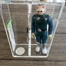 1978 Star Wars Loose HK Blue Snaggletooth No Dent In Boot AFA 80 NM