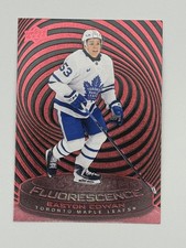 2025-26 Upper Deck #F-4 Easton Cowan Fluorescence Red