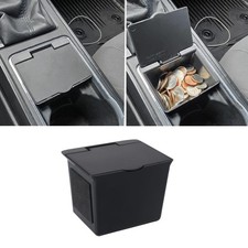 JKCOVER Center Console Coin Box Organizer Compatible with 2016-2020 2021 2022...