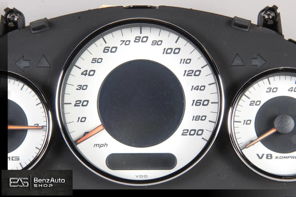 2006 Mercedes W219 CLS55 AMG Instrument Cluster Speedometer OEM - Image 3 of 4