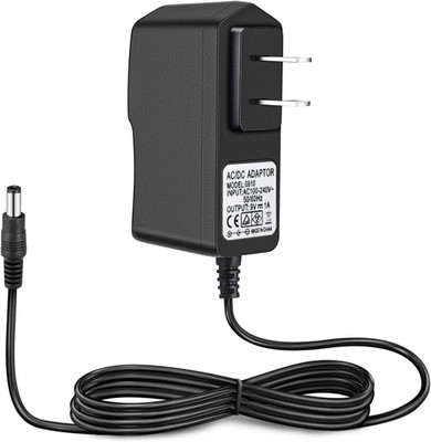 Guitar Effect Pedal Power Supply Adapter,Ac DC 9V Power Cord Fit for 9V1A Guitar
