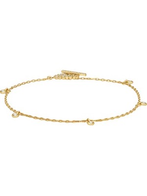 Gucci GG Running 18K Yellow Gold & Diamond Bracelet YBA481671001017 MSRP $2,300
