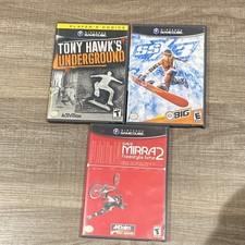 Nintendo GameCube Games Lot Of 3 Tony Hawk’s Underground, SSX3, Dave Mirra 2