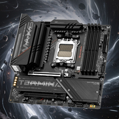 Maxsun Terminator B850M PRO DARK WIFI AM5 DDR5 mainboard