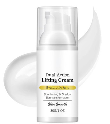 OKOA SKIN Dual Action Lifting Cream with Peptides & Hyaluronic Acid, Firming & H