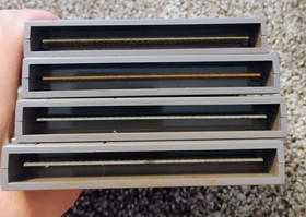 NES 4 Game Lot Super Mario Bros, Baseball, Metal Gear, California Games Nintendo