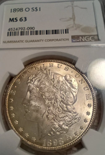 1898-O NGC MS63 Morgan Dollar