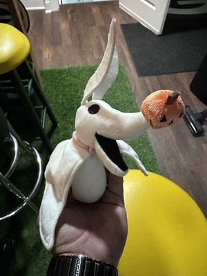 Disneyland Zero Nightmare Before Christmas Magnetic Shoulder Buddy Pal Plush