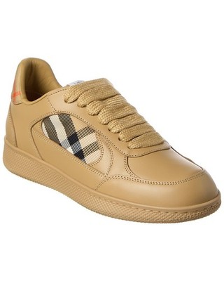 Burberry Sneakers Womens Gold BURBERRY LADIES SNEAKERS SHOES SZ 35