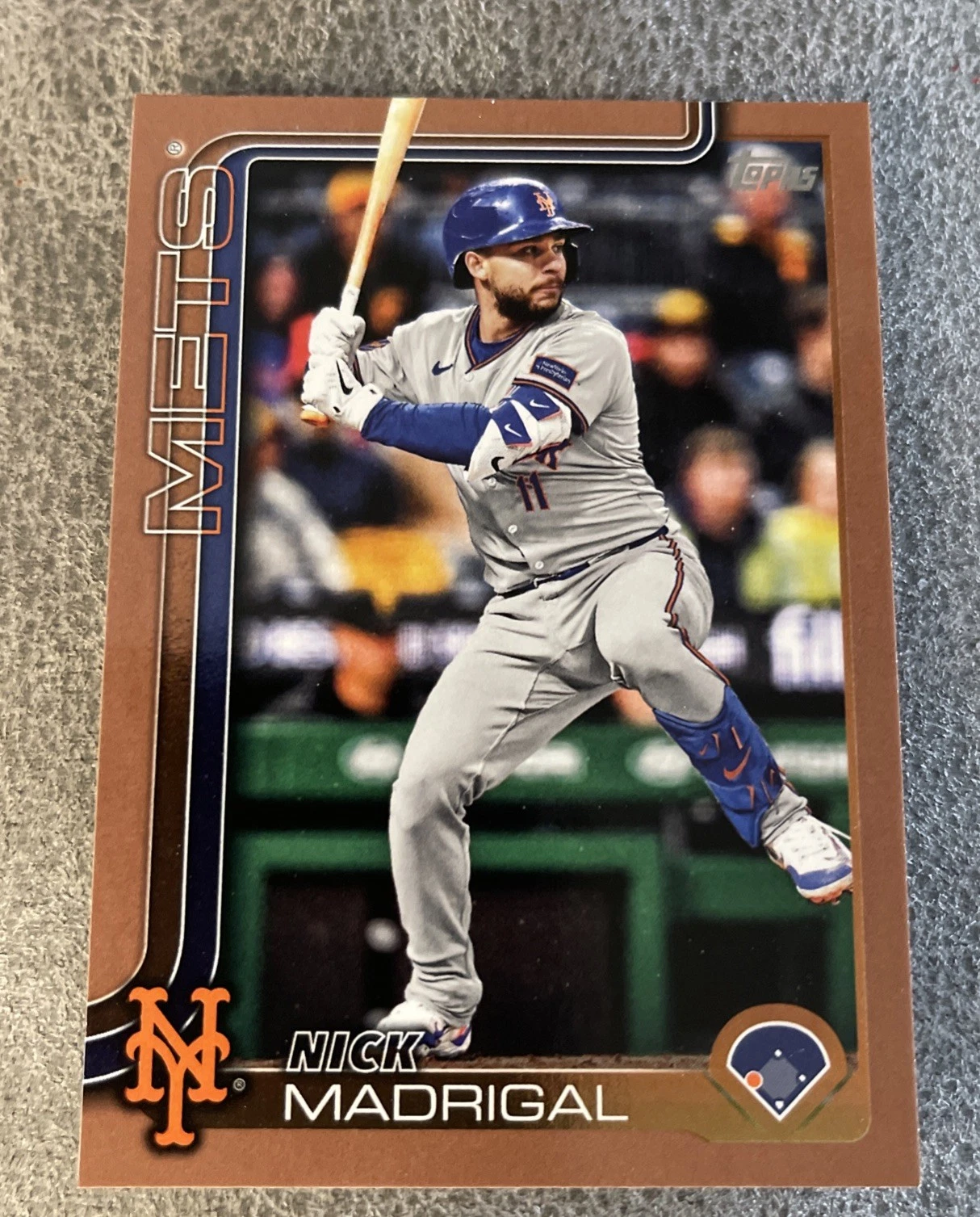 2025 Topps Series 2 Nick Madrigal gold, 0782/2025