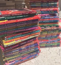 goosebumps books lot 1-62