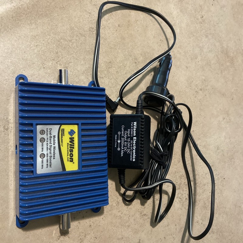 Wilson Electronics Mobile Wireless Dual Band Signal Booster Blue Model 273201