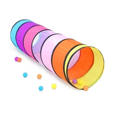 SweHouse Colorful Play Tent Tunnel for Babies, Toddlers, Kids - wit... Fast Ship