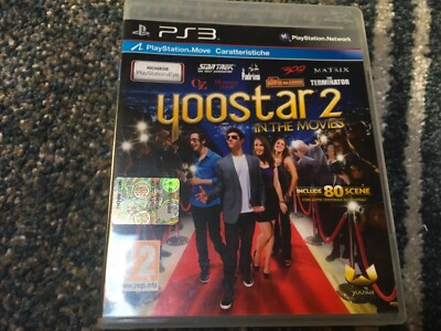 ps3 PlayStation 3 video game YOOSTAR 2 in the movies ita