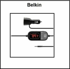 BELKIN TuneCast In Car 3.5mm to FM Transmitter iPhone 6s Galaxy S9 Note8 LG G6