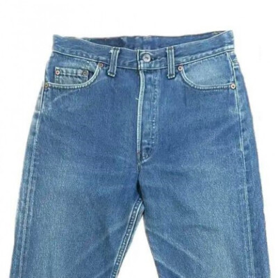 90s Vintage Levi's 501XX Straight Denim Pants in Blue, W31