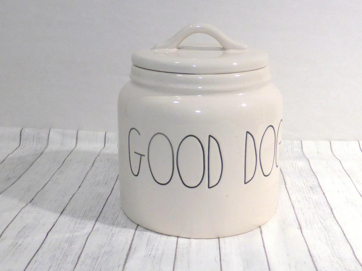 Rae dunn dog treat jar discount