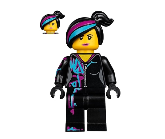 Lego Lucy Wyldstyle 70824 Magenta Lined Hoodie The LEGO Movie 2