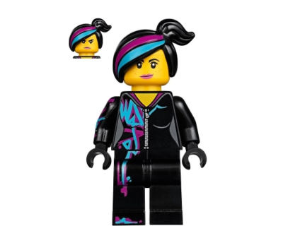 Lego Lucy Wyldstyle 70824 Magenta Lined Hoodie The LEGO Movie 2