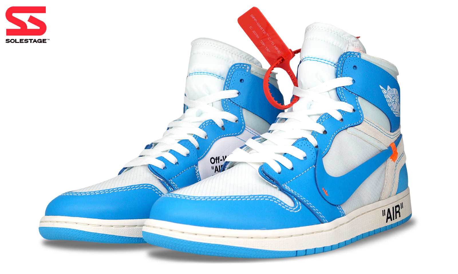 Nike Jordan 1 Retro High OG x OFF-WHITE UNC (AQ0818-148) Men's Size 10 ...