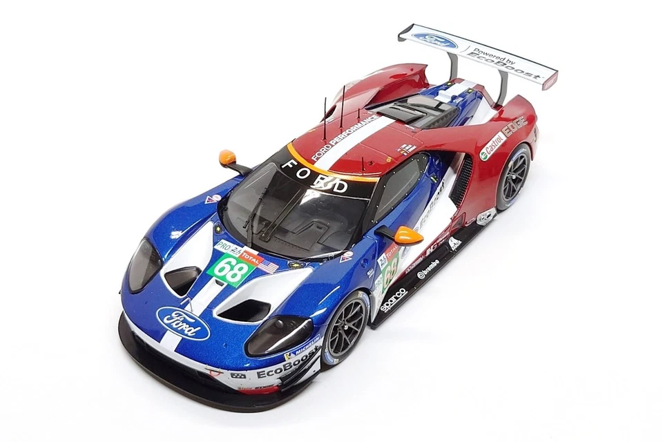 Ford GT #68 ixo 1:18 - 24h Le Mans 2018 - Bourdais / Muller / Mano Foto 3 de 4