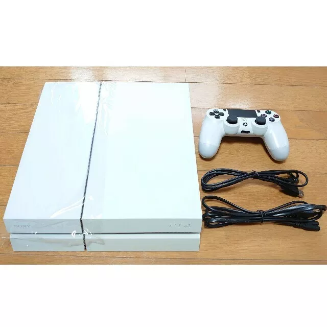 Sony PlayStation 4 PS4 CUH-1100AB02 500GB Glacier White Console No.19 Fedex  Ship