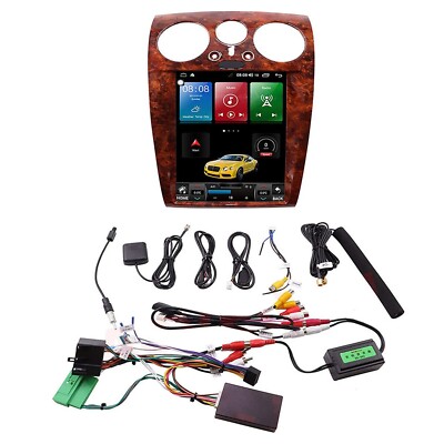 12.1'' Car Radio Stereo For Bentley Flying Spur Continental 2004-2012 Tesla Style