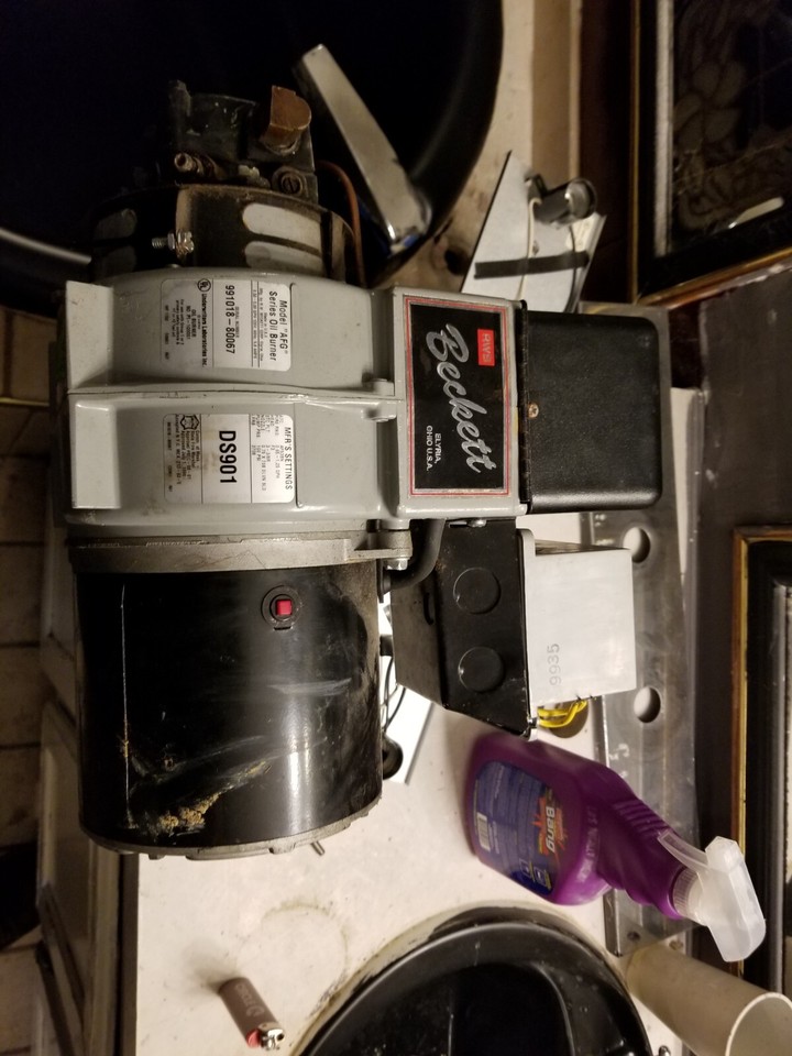 Beckett AFG oil burner . Complete Burner eBay